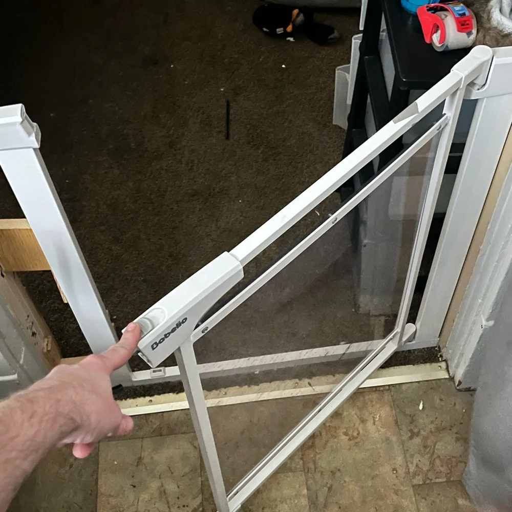 Babelio Acrylic Extra wide walk thru gate